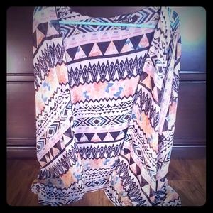 SALE! Living Doll - Open Kimono with Fun Pattern